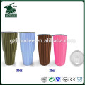 OEM factory made silicone material coffee mug with assorted colors